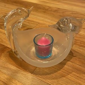 Dolphin Party Lite Votive holder
